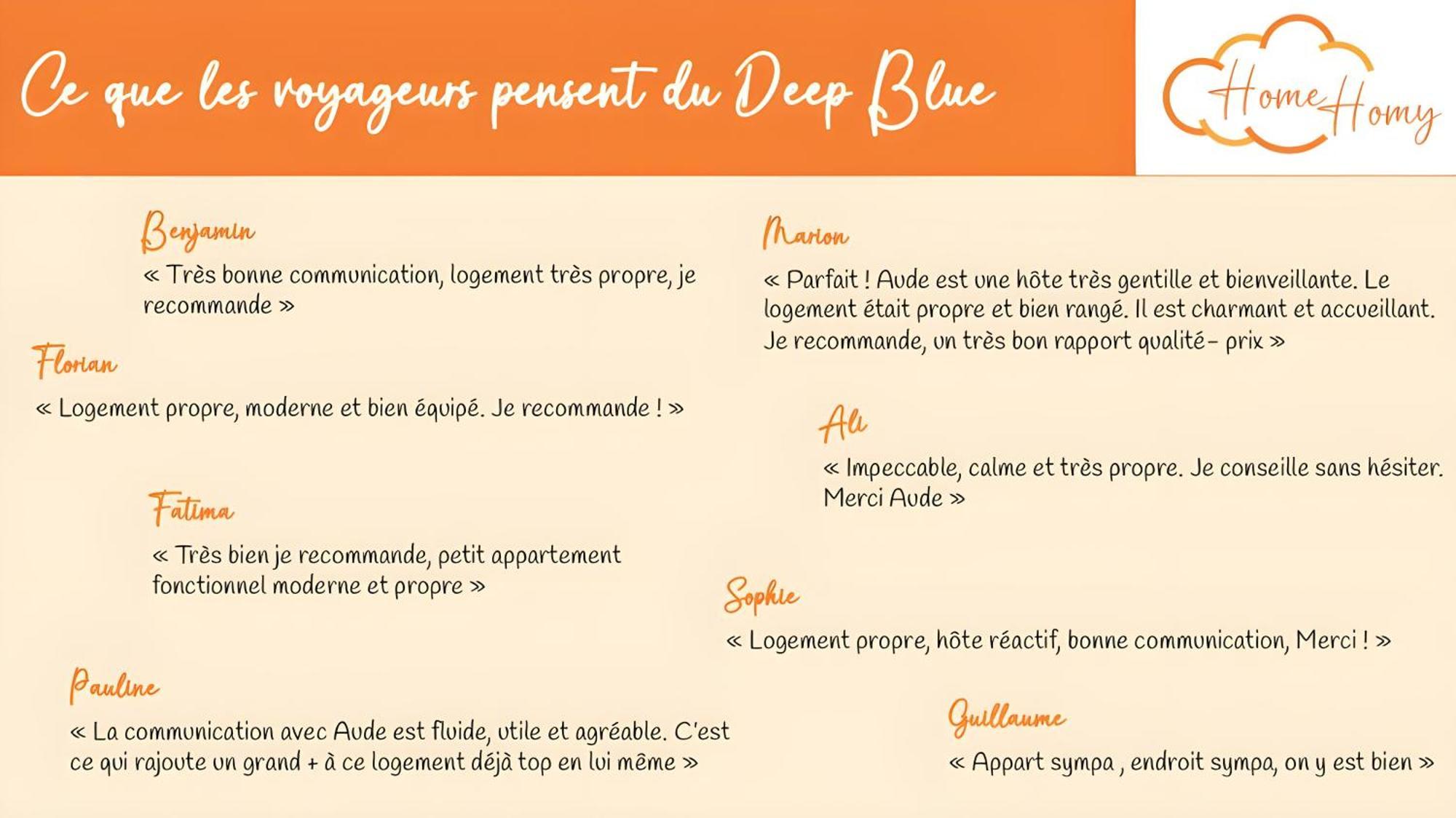 Le Deep Blue - Home Homy Niort Dış mekan fotoğraf
